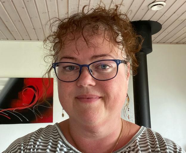 Maybritt Pedersen flyttede til Åbyen for et par år siden. <i>Privatfoto.</i>