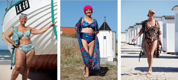 Smukke modeller i BlondeHusets sommermagasin <i>Foto: BlondeHuset</i>