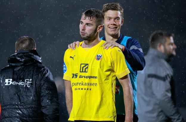 Muamer Brajanac scorede søndag sit første mål i en betydende kamp siden 29. september. <i>Arkivfoto: Lars Pauli</i>