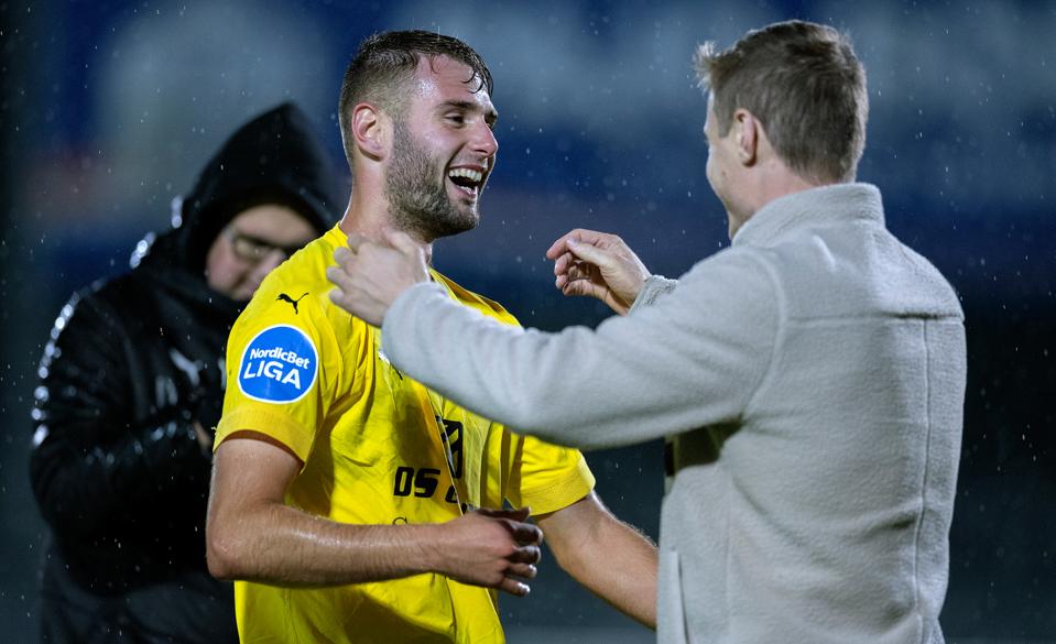Muamer Brajanac blev matchvinder for Hobro. <i>Foto: Lars Pauli</i>