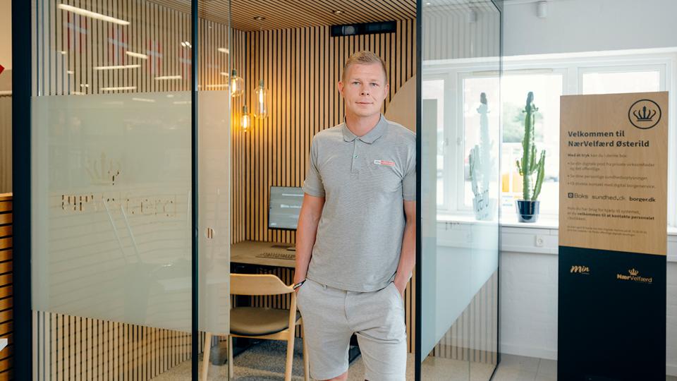 Matias Paaske, købmand i Østerild. <i>Foto: Dagrofa</i>