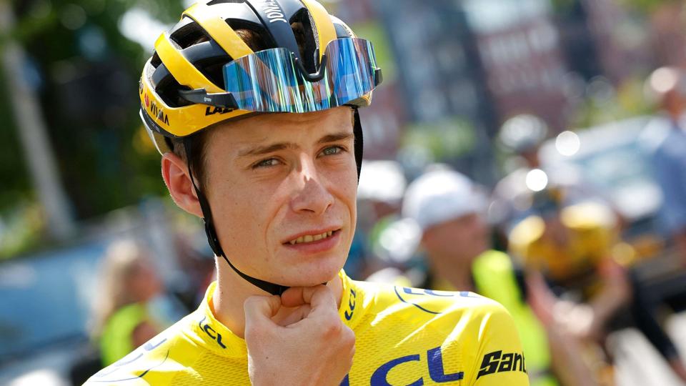 Jonas Vingegaard har et forspring på otte sekunder inden sidste etape. (Arkivfoto). <i>Bas Czerwinski/Ritzau Scanpix</i>
