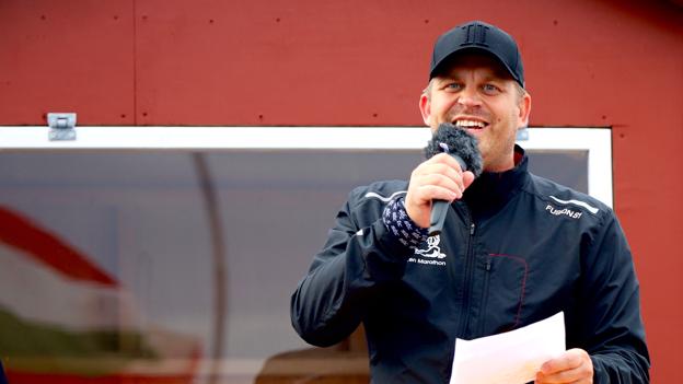 Direktøren for Toppen af Danmark, som er arrangører af Skagen Marathon skulle selv løbe halvmarathon i Skagen i år. <i>Foto: Vibe Maria Dahl Andersen</i>
