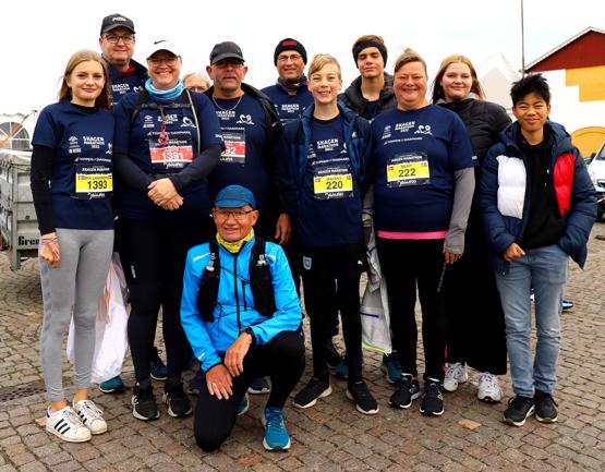 Alle i familien fra Skanderborg deltager på den ene eller den anden måde i Skagen Marathon.
