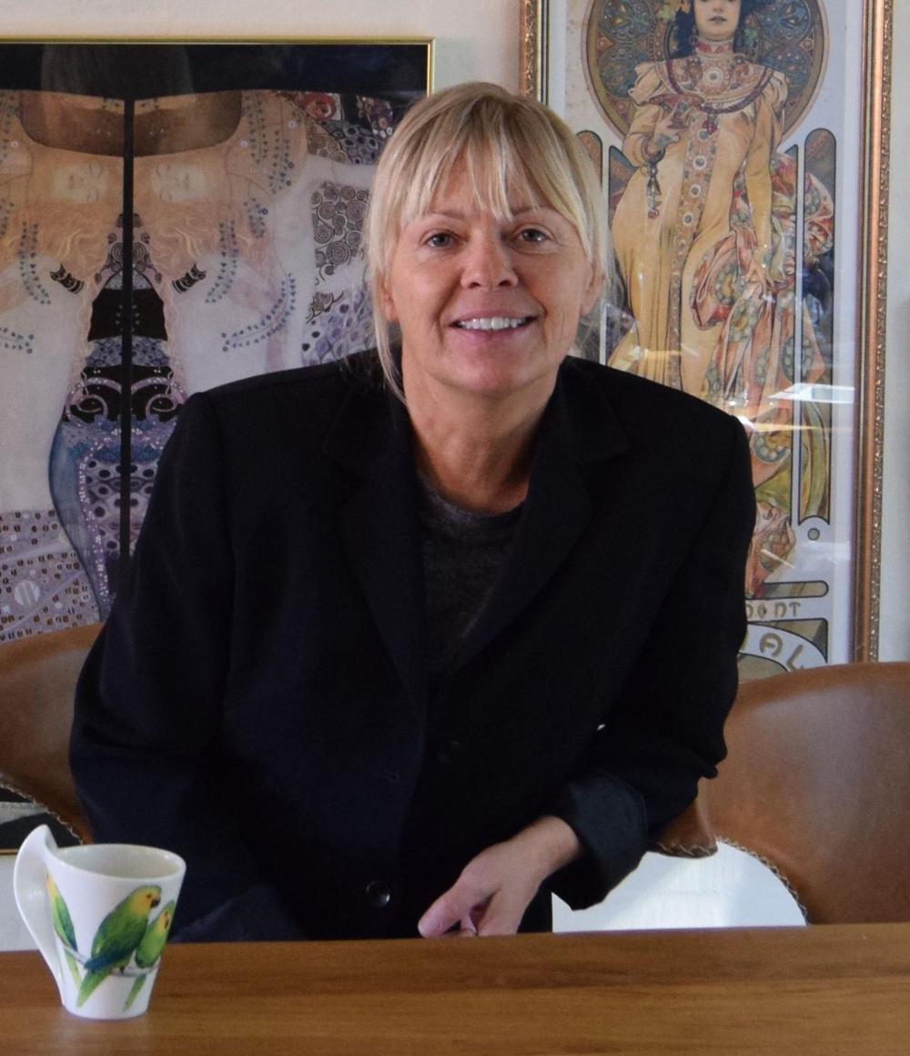 Gitte Buk Larsen er chef for udvikling og marketing i Aage Vestergaard Larsen i Mariager. Gitte Buk Larsen er chef for udvikling og marketing i Aage Vestergaard Larsen i Mariager.