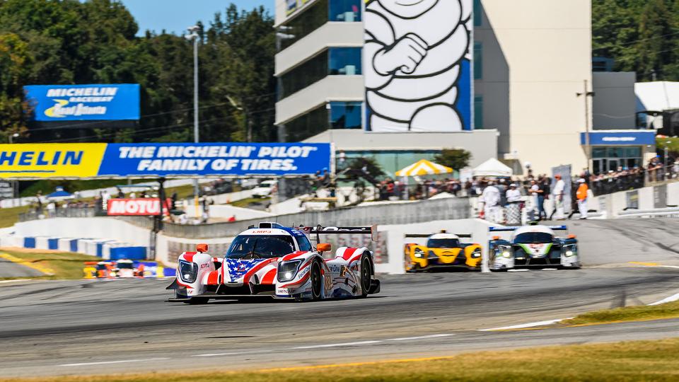 Malthe Jakobsen i aktion på Road Atlanta i Georgia, USA. <i>Foto: Bob Chapman</i>