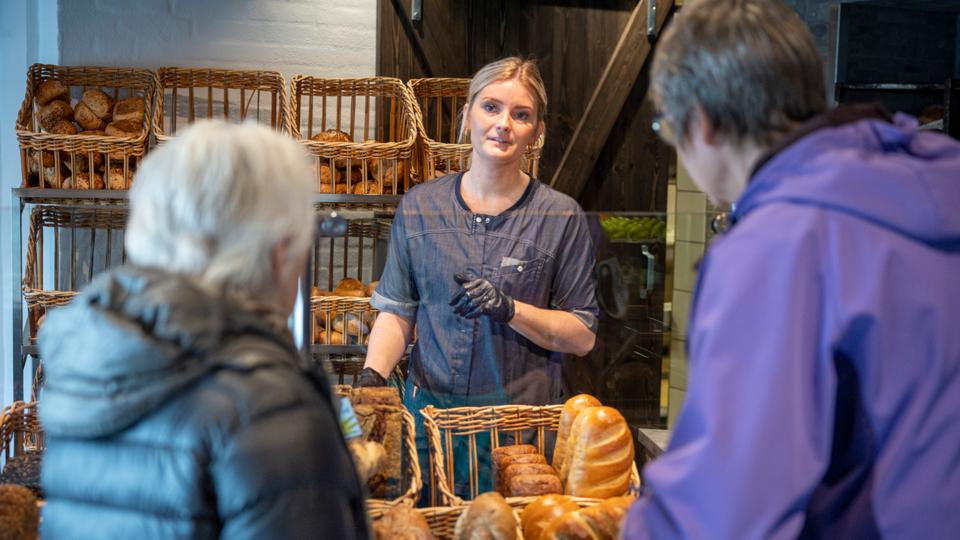 Bageriet Ingeborg genåbner efter renovering.