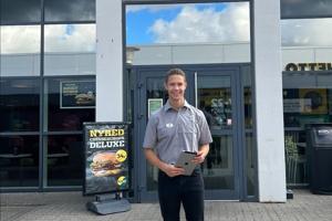 Fastfood-restaurant åbner nye lokaler i Frederikshavn