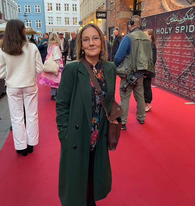 Hanne Magnussens tæpper med til gallapremiere på dansk Oscar-kandidat. <i>Privat Foto</i>