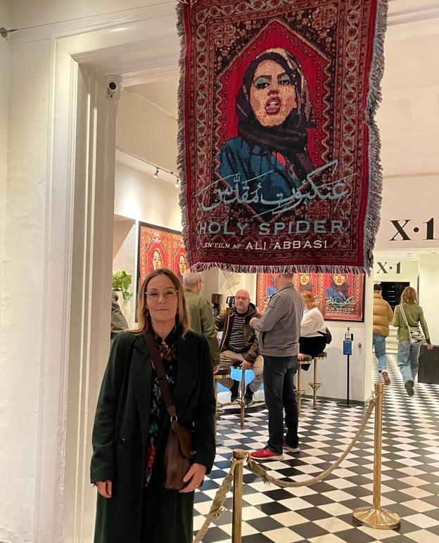 Hanne Magnussens tæpper med til gallapremiere på dansk Oscar-kandidat. <i>Privat Foto</i>