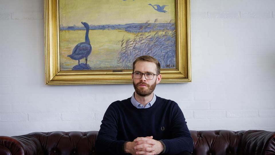 Anders Bødker Olesen vil som protege for den succesfulde erhvervsmand Stig Lausten ikke ændre på noget, der allerede fungerer. <i>Foto: Bo Lehm</i>
