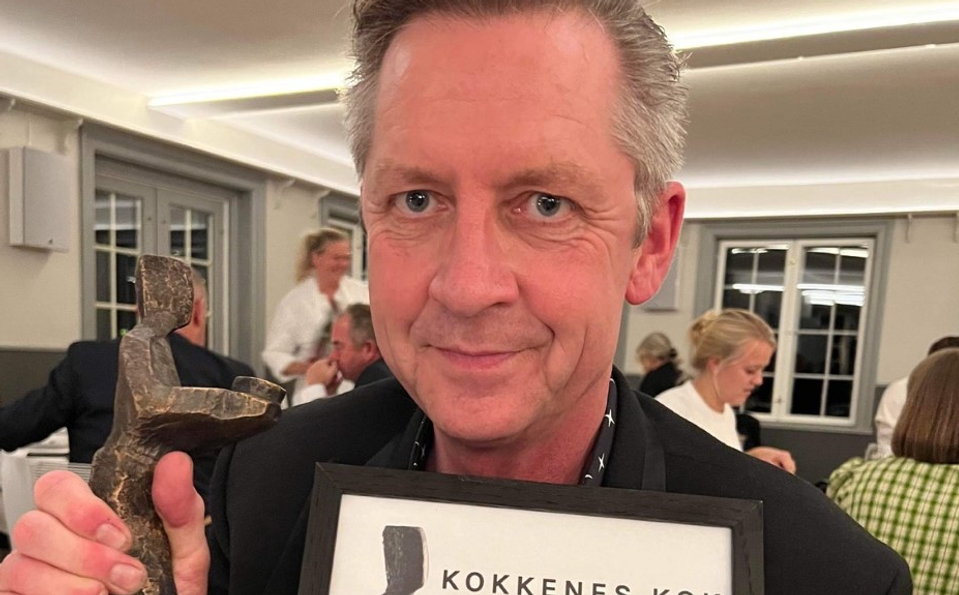 I går, 6. oktober, vandt Morten Kok en af de mest prestigefyldte priser i restaurationsbranchen, nemlig Kokkenes Kok. <i>Karina Møller</i>