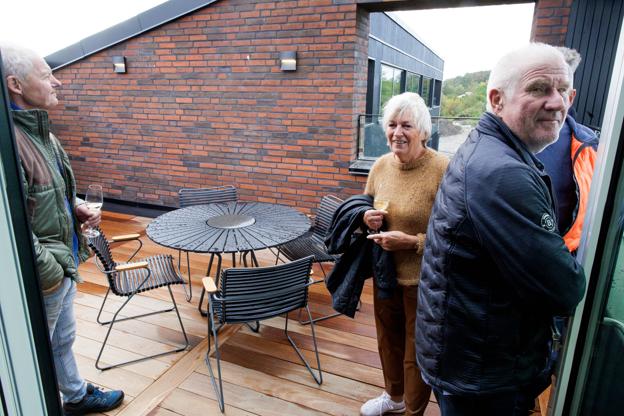 Seks suiter med egen tagterrasse. <i>Foto: Bo Lehm</i>