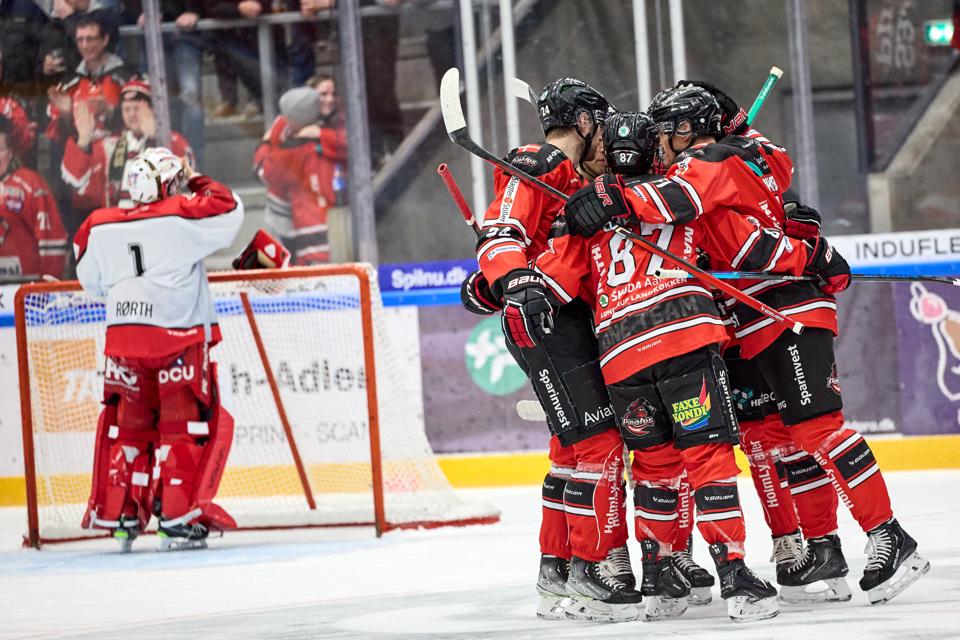 Aalborg Pirates havde både den fornødne skarphed og de nødvendige marginaler, da Odense blev besejret. <i>Arkivfoto: Henrik Bo</i>