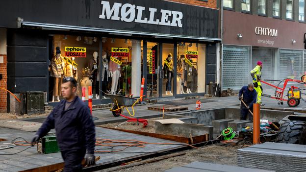 Møller lukker sin sidste nordjyske tøjforretning til nytår <i>Foto: Lars Pauli</i>