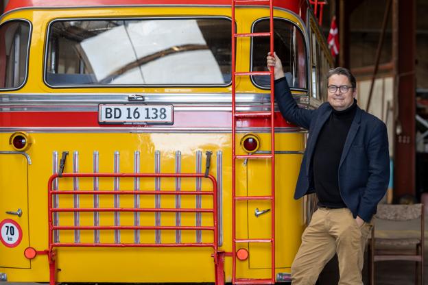 Formidlingen skal ud, siger Anders Bloksgaard, direktør på Limfjordsmuseet. <i>Foto: Martél Andersen</i>