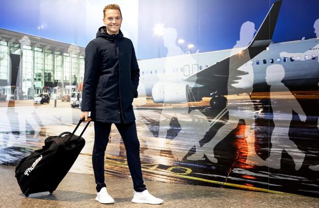 Mikkel Redder er netop blevet FIFA-dommer, og den 29-årige nordjyde træder dermed ind i verdenseliten på dommersiden. <i>Foto: Claus Søndberg</i>