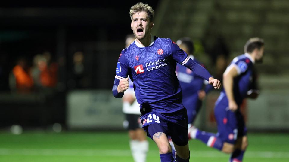 Marco Ramkilde bygger nærmest på sin form fra kamp til kamp lige nu. <i>Foto: Bente Poder</i>