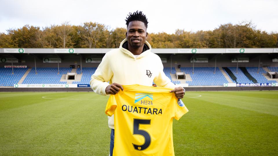 Soumaïla Ouattara er ny spiller i Hobro. <i>Foto: Hobro IK</i>