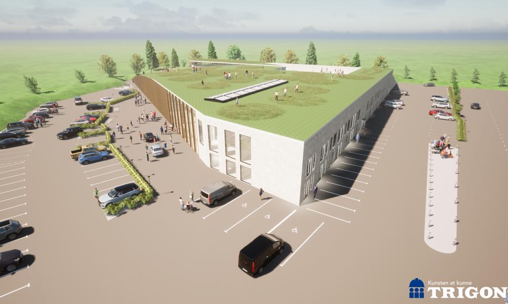 Den nordjyske entreprenørvirksomhed Trigon står for opførelsen af et 10.000 etagemeter feriecenter i Lille Skagen. Storfiskeren Henning Kjeldsen er bygherre. Den nordjyske entreprenørvirksomhed Trigon står for opførelsen af et 10.000 etagemeter feriecenter i Lille Skagen. Storfiskeren Henning Kjeldsen er bygherre.