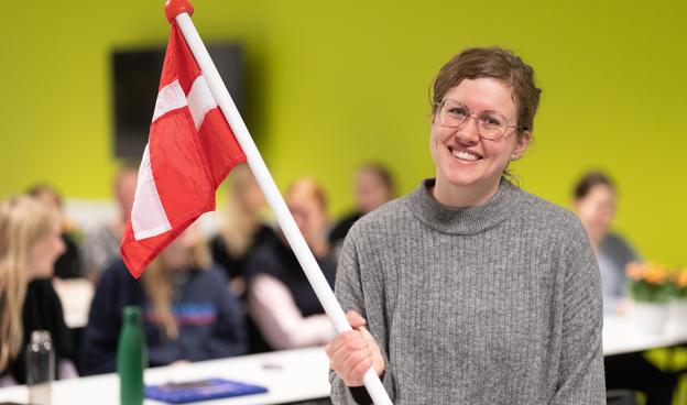 Malene Jensen havde overvejet uddannelsen i Århus. <i>Foto: Lene Pedersen</i>