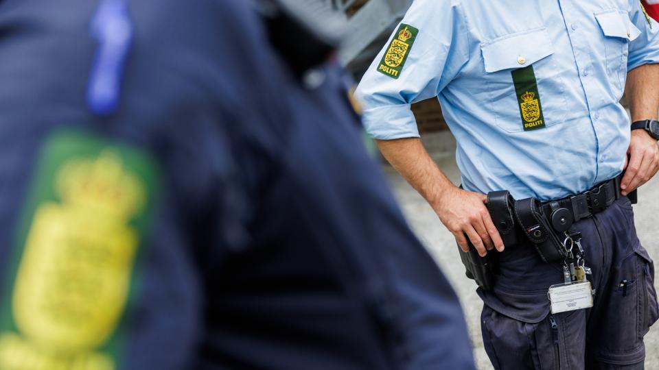 Ved hjælp af blandt andet overvågningskameraer fandt politiet hurtigt frem til gerningsmanden. <i>Foto: Henrik Bo</i>