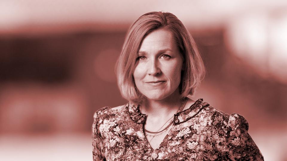 Lederportræt af Chefredaktør Karen Edelmann Keinicke. Aalborg 27 oktober 2022 <i>Foto: Lars Pauli</i>