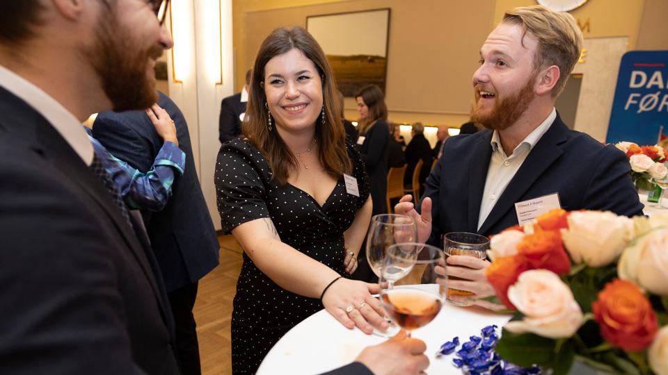 Selvom det ikke bliver til fire år i Folketinget, er Nana Harring forstrøtningsfuld. <i>Foto: Claus Søndberg</i>
