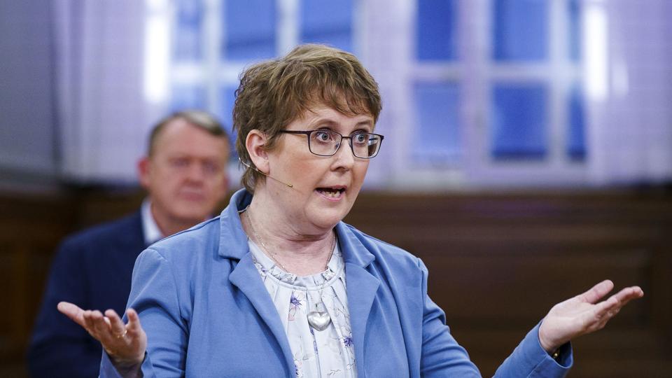 Marianne Karlsmose fra Kristendemokraterne stillede op i Vestjyllands Storkreds. Her har partiet oplevet stor tilbagegang. Partiet kommer endnu en gang ikke ind i Folketinget. <i>Bo Amstrup/Ritzau Scanpix</i>