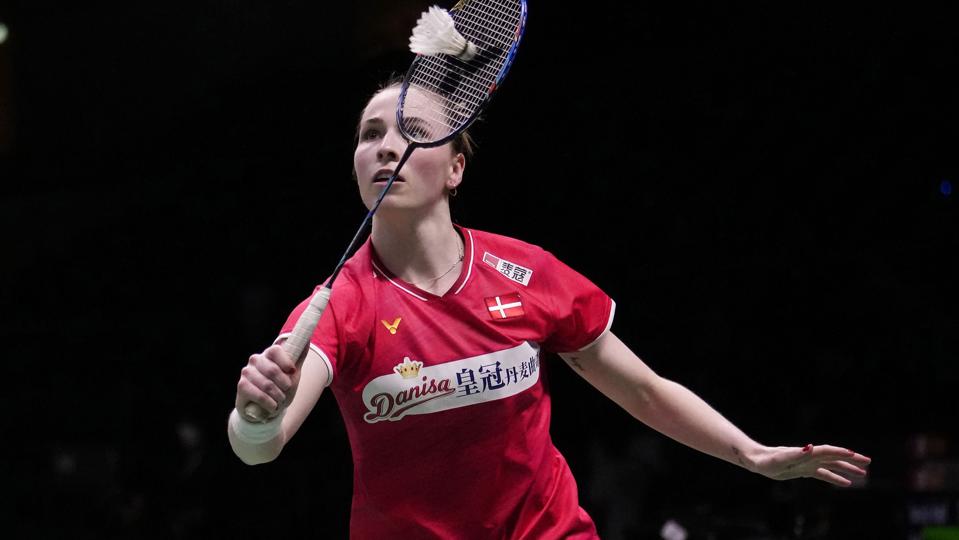 Line Kjærsfeldt har med onsdagens sejr udlignet til 2-2 i indbyrdes opgør mod Mie Blichfeldt i internationale turneringer. (Arkivfoto). <i>Sakchai Lalit/Ritzau Scanpix</i>