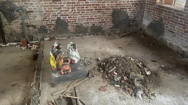 Fundamentet er forstærket og der er støbt nye gulve under pakhuset <i>Foto: Jakob Gammelgaard</i>