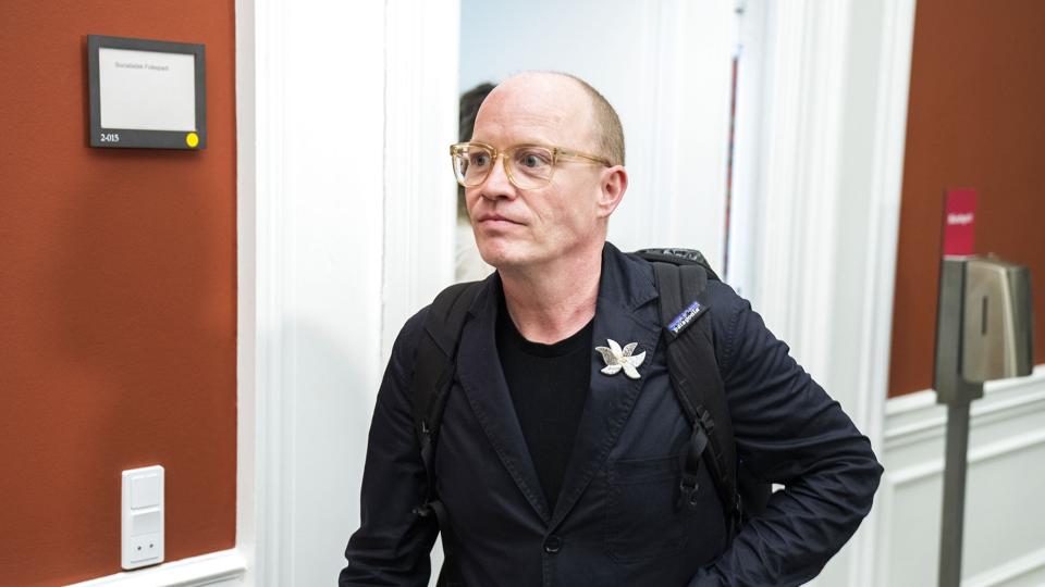 Rasmus Nordqvist (SF) opnår ikke genvalg til Folketinget. I stedet er der blevet plads til en tidligere landsforkvinde fra SF Ungdom. (Arkivfoto). <i>Martin Sylvest/Ritzau Scanpix</i>