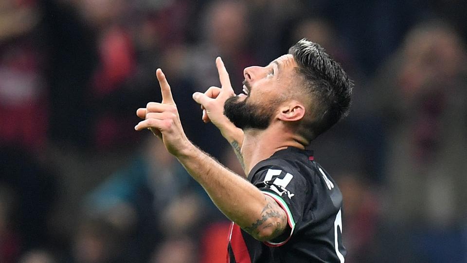 Olivier Giroud var i fokus i onsdagens kamp. <i>Daniele Mascolo/Reuters</i>