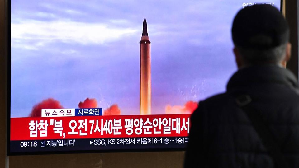 Nordkorea har både torsdag og onsdag udført adskillige missiltest. <i>Jung Yeon-Je/Ritzau Scanpix</i>