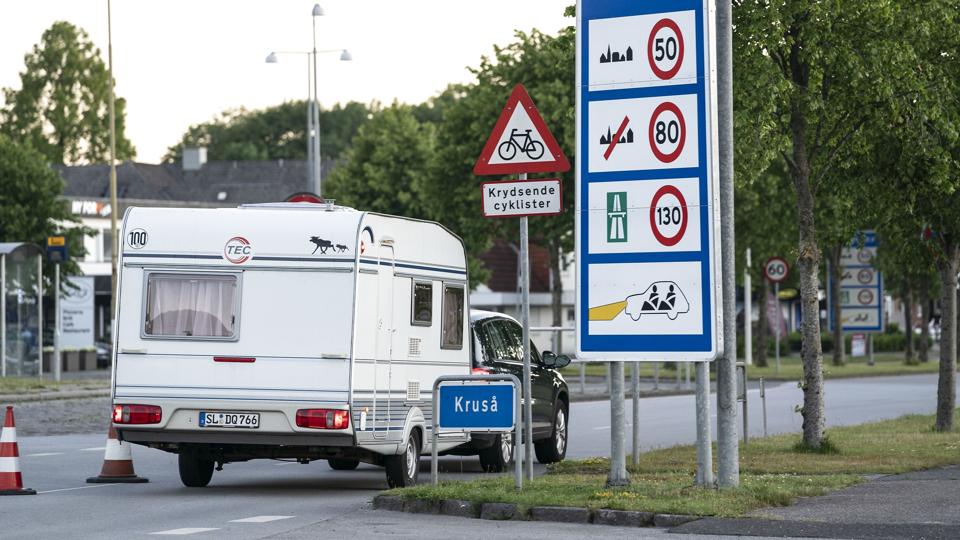 Ved de danske grænser bliver der beslaglagt kilovis af narko. Alene i løbet af dette års første seks måneder har toldere fået fat i mere end 600 kilo narko, oplyser Toldstyrelsen. (Arkivfoto). <i>Claus Fisker/Ritzau Scanpix</i>
