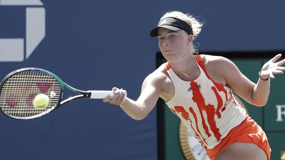 Clara Tauson er færdig i ITF-turneringen i Nantes. (Arkivfoto). <i>Peter Foley/Ritzau Scanpix</i>