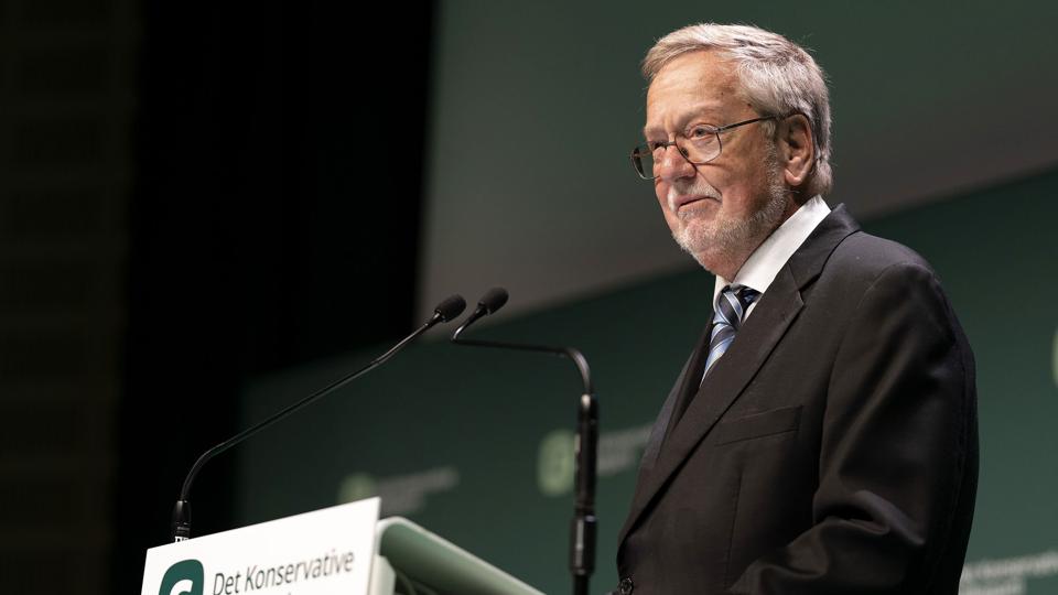 Tidligere K-formand Per Stig Møller opfordrer den nuværende ledelse til en grundig evaluering af valgnederlaget, herunder "formandssituationen". (Arkivfoto). <i>Claus Bech/Ritzau Scanpix</i>