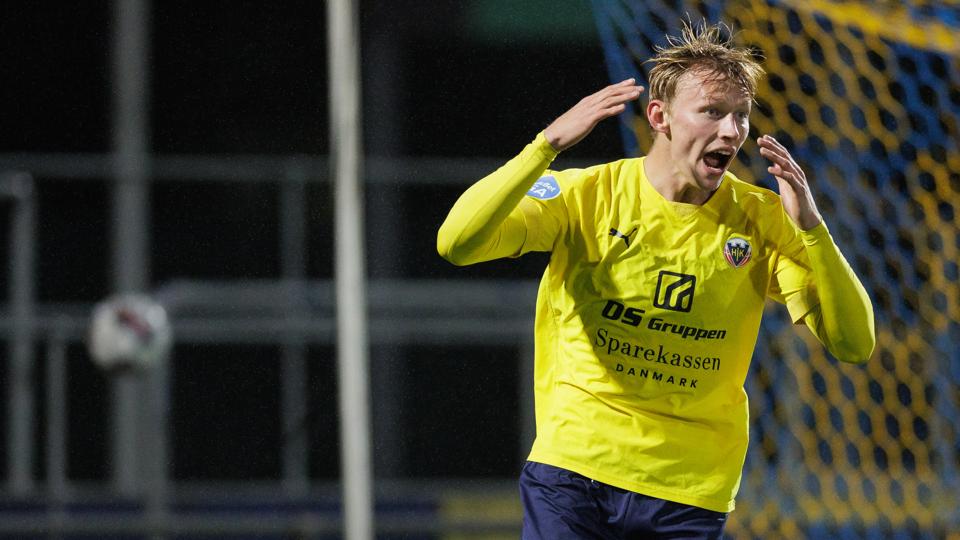 DS-koncernen har i den grad været med til at løfte Hobro IK fra serieklub til det sjove selskab i dansk fodbold. Blandt andet som trøjesponsor. <i>Arkivfoto: Henrik Bo</i>
