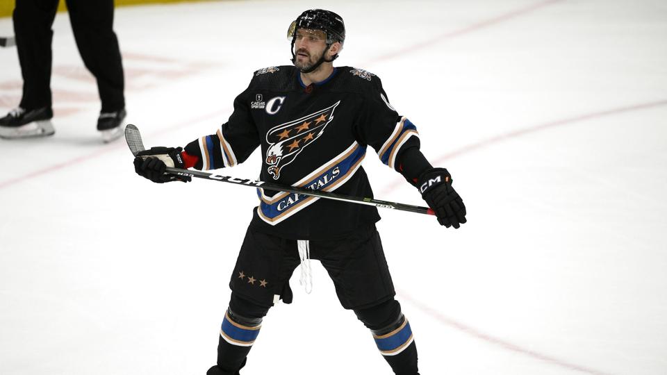 Alex Ovechkin blev draftet af Washington Capitals i 2004 og har spillet i ligaen siden 2005. <i>Nick Wass/Ritzau Scanpix</i>