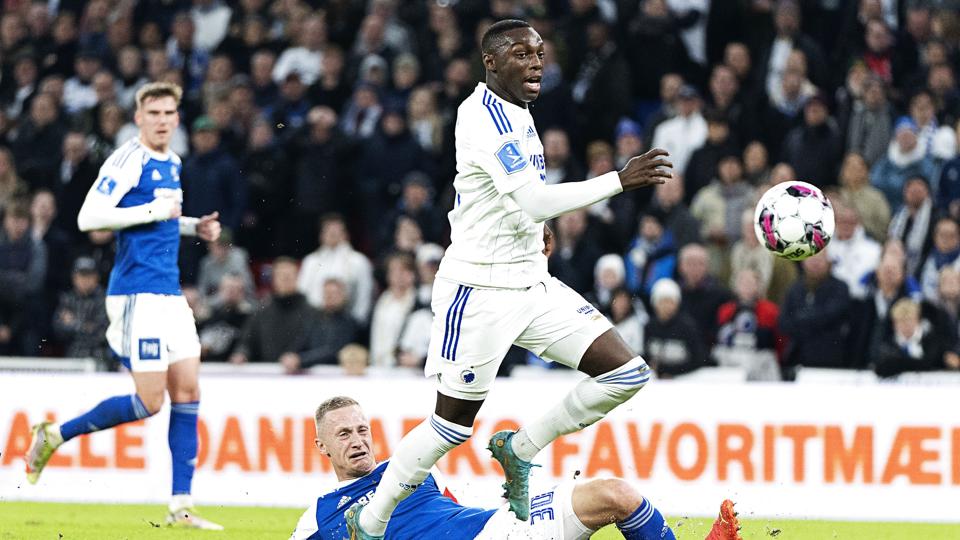 FC Københavns kantspiller Mohamed Daramy har været i god form på det seneste, men det er stadig usikkert, om det er nok til en VM-billet. <i>Claus Bech/Ritzau Scanpix</i>
