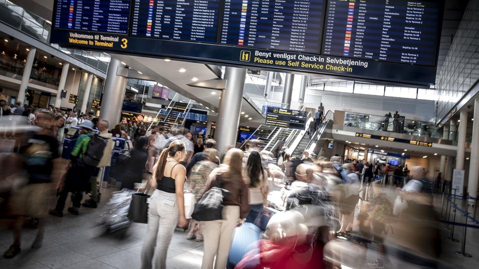 Der er sorte tal på bundlinjen i tredje kvartal for Københavns Lufthavne, der dog fremhæver opbygget milliardgæld som en udfordring. (Arkivfoto). <i>Mads Claus Rasmussen/Ritzau Scanpix</i>