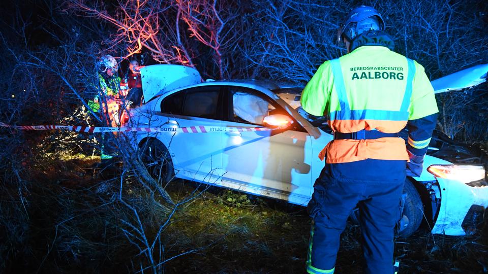 Trafikulykke på Hirtshalsmotorvejen