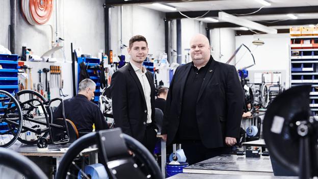 Jonas Kirkelund Kristensen (tv.) og Peter Libak (th.). <i>Foto: Svenn Hjartarson.</i>