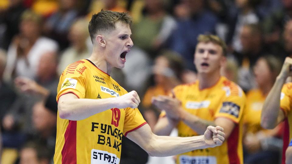 GOG er blot et enkelt point efter topholdet Aalborg Håndbold. <i>Claus Fisker/Ritzau Scanpix</i>