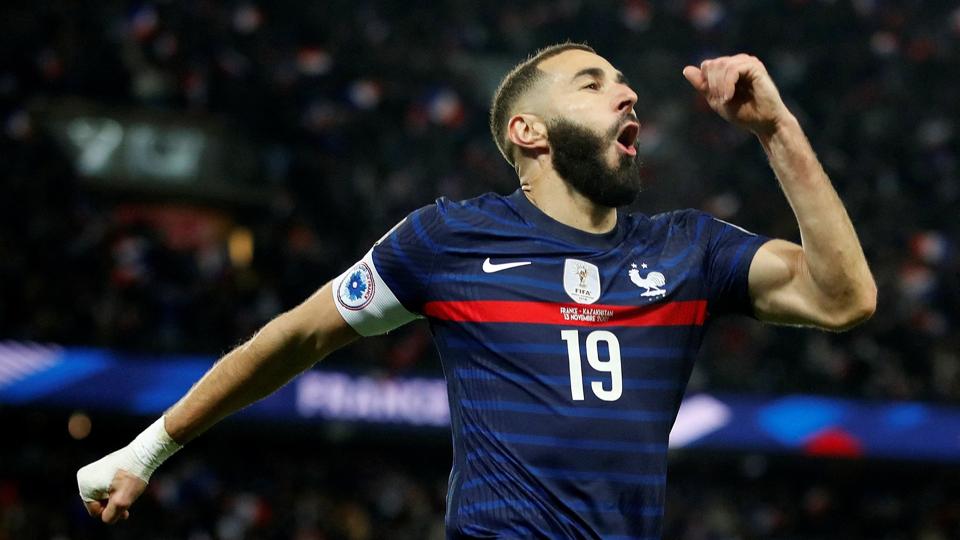 Karim Benzema er med i Frankrigs VM-trup, selv om han ikke har spillet meget i Real Madrid på det seneste. <i>Gonzalo Fuentes/Reuters</i>