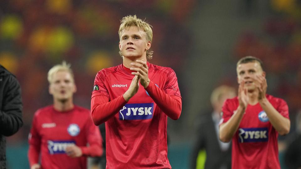 Søren Tengstedt blev skiftet ind og lavede de to mål, der gav Silkeborg sejren over Randers. (Arkivfoto). <i>Andreea Alexandru/Ritzau Scanpix</i>