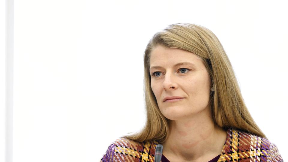 Fungerende kultur- og kirkeminister Ane Halsboe-Jørgensen (S) mener ikke, at Danmark kan blive officielt repræsenteret med en eller flere ministre ved VM i Qatar, før der er en ny regering. (Arkivfoto). <i>Philip Davali/Ritzau Scanpix</i>