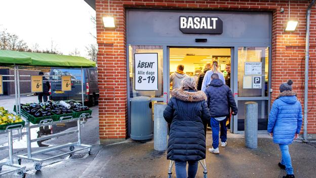 Den nye Basalt erstatte en Netto på Bispensgade i Hjørring. Det bliver den eneste butik, som kæden i første omgang åbner i Nordjylland. <i>Foto: Torben Hansen</i>