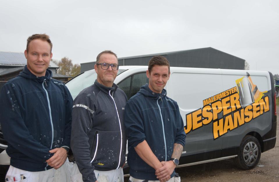 Mads Kristiansen, Jesper Hansen og Dan Elholm <i>Privatfoto.</i>