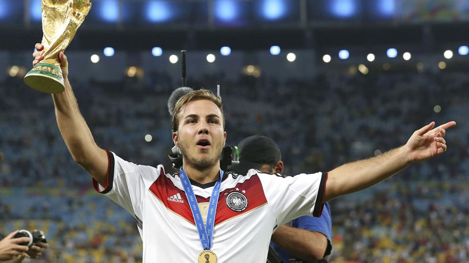 Mario Götze blev matchvinder i VM-finalen i 2014. Nu er han tilbage på landsholdet. <i>Firo Sportphoto/Sebastian El-Saq/Ritzau Scanpix</i>